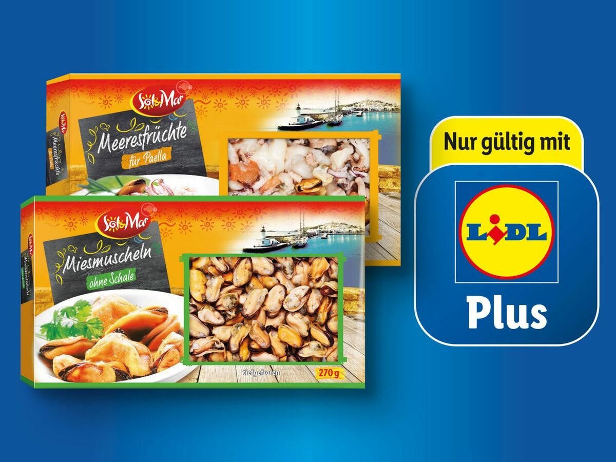 Bild 1 von Sol & Mar Miesmuscheln/Meeresfrüchte