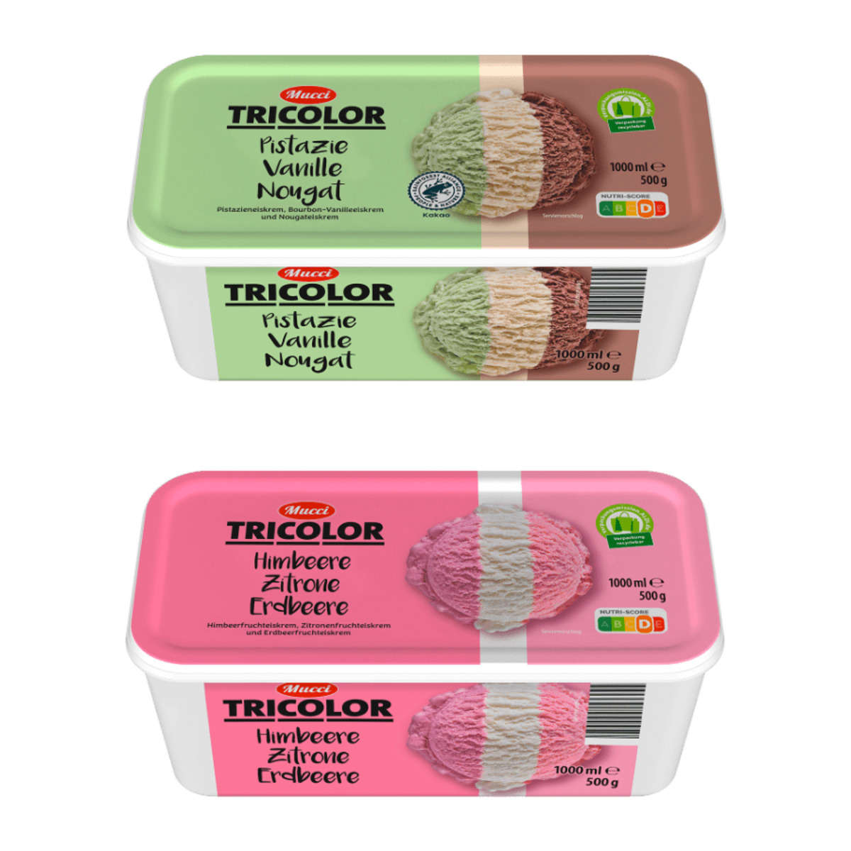 Bild 1 von MUCCITricolor-Eisschale