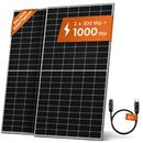 Bild 1 von JA Solar 500W Solarpanel JAM66S30 2er Set 1000 Watt - Balkonkraftwerk Solarmodul je 500 W