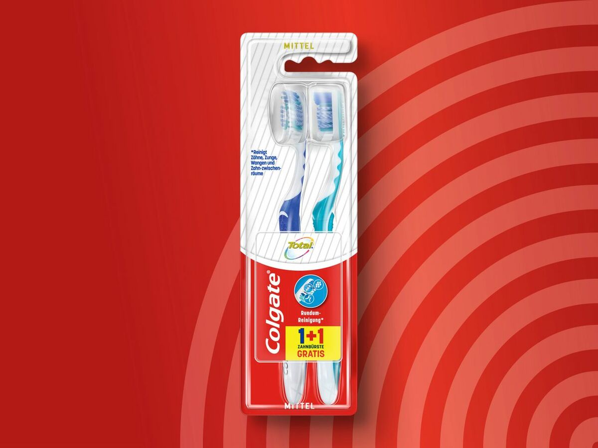 Bild 1 von Colgate Total 1+1 Zahnbürste