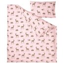Bild 2 von TROLLDOM  Bettwäsche-Set f Babybett, 2-teilig, Hirschmuster/rosa