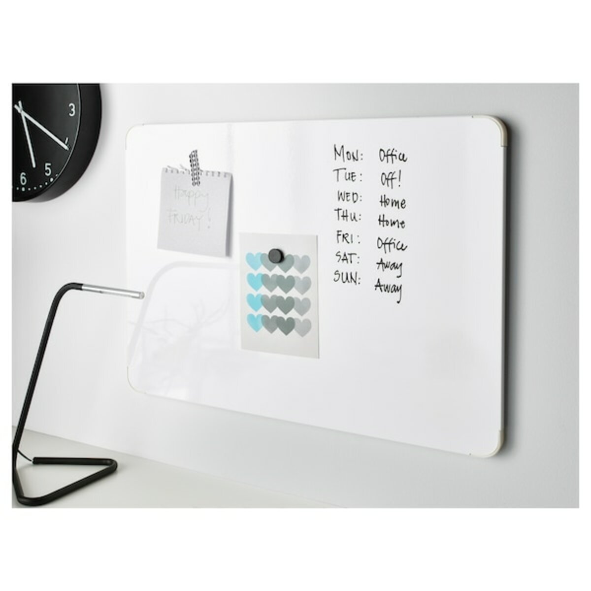 Bild 2 von VEMUND  Schreib-/Magnettafel, weiß