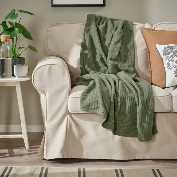 Bild 2 von HUMLEMOTT  Plaid, graugrün