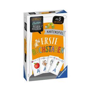 Ravensburger - Lernen Lachen Selbermachen: Erste Buchstaben, ab 5 Jahren für 2-4 Spieler, Kartenspiel