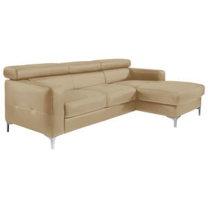 Livetastic ECKSOFA Cappuccino