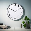 Bild 2 von PLUTTIS  Wanduhr, schwarz