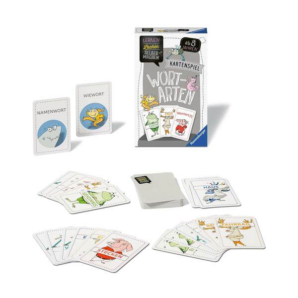 Bild 2 von Ravensburger - Lernen Lachen Selbermachen: Wortarten, ab 8 Jahren für 1-4 Spieler