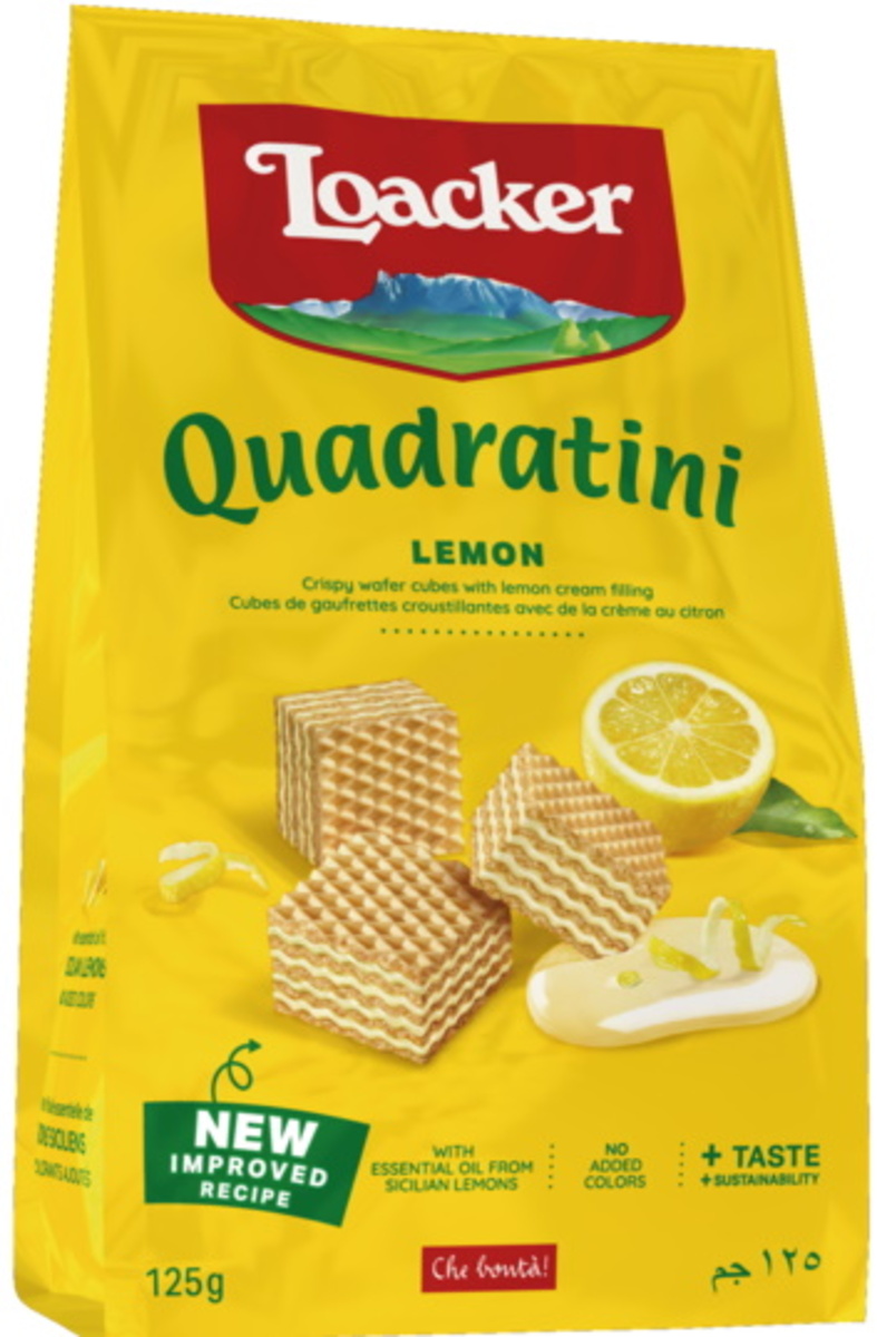 Bild 1 von Loacker Quadratini Lemon 125g
