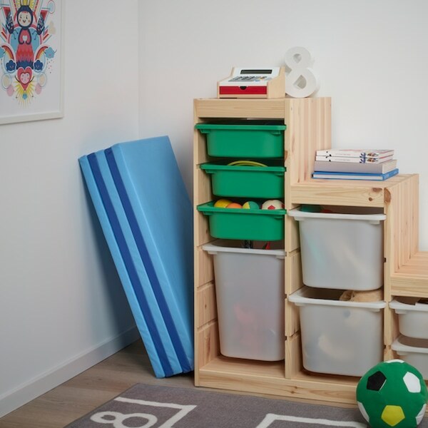 Bild 3 von PLUFSIG  Gymnastikmatte, faltbar, blau