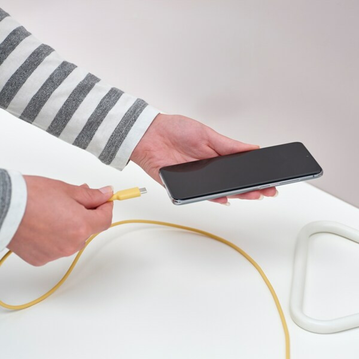 Bild 2 von SITTBRUNN  USB-A auf USB-C, hellgelb