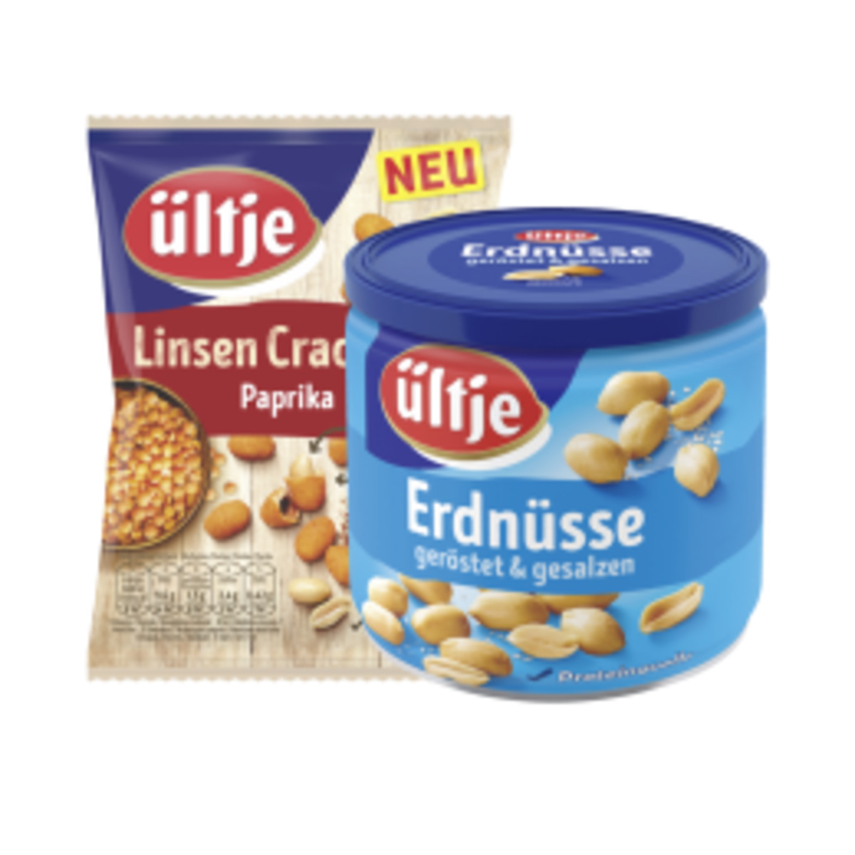 Bild 1 von Ültje Erdnüsse oder Linsen Crackets