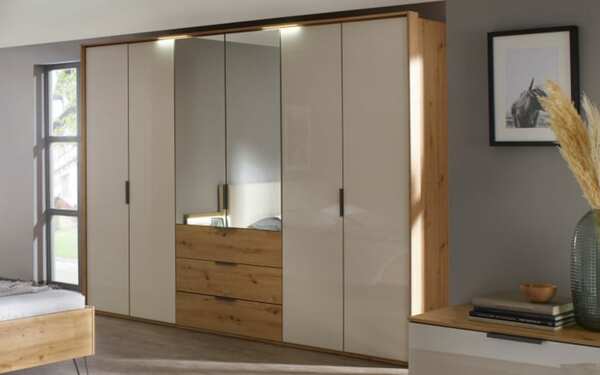 Bild 2 von Schlafzimmer Seamo in Eiche Artisan Nachbildung, Liegefläche ca. 180 x 200 cm