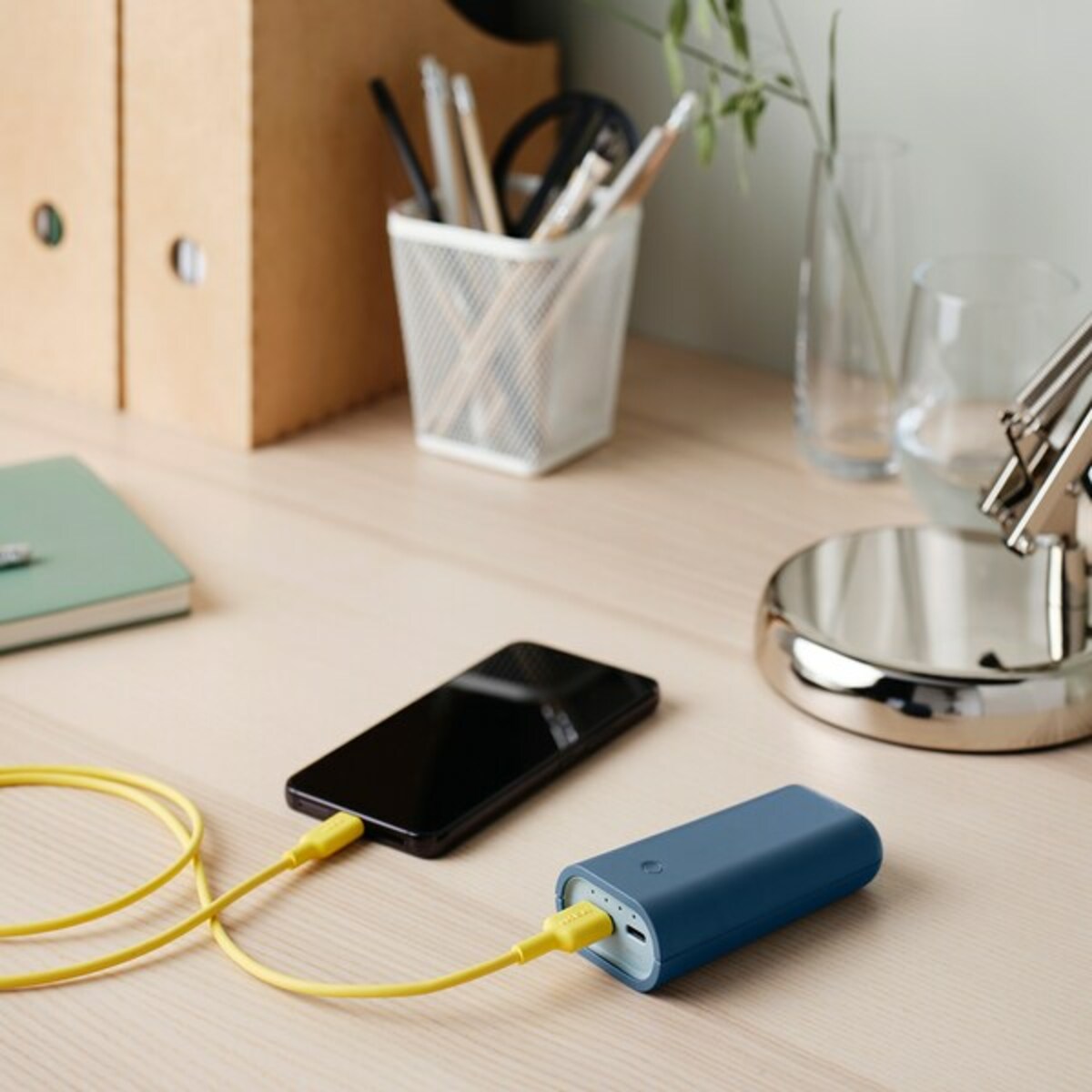 Bild 2 von VARMFRONT  Powerbank, tragbar, blau