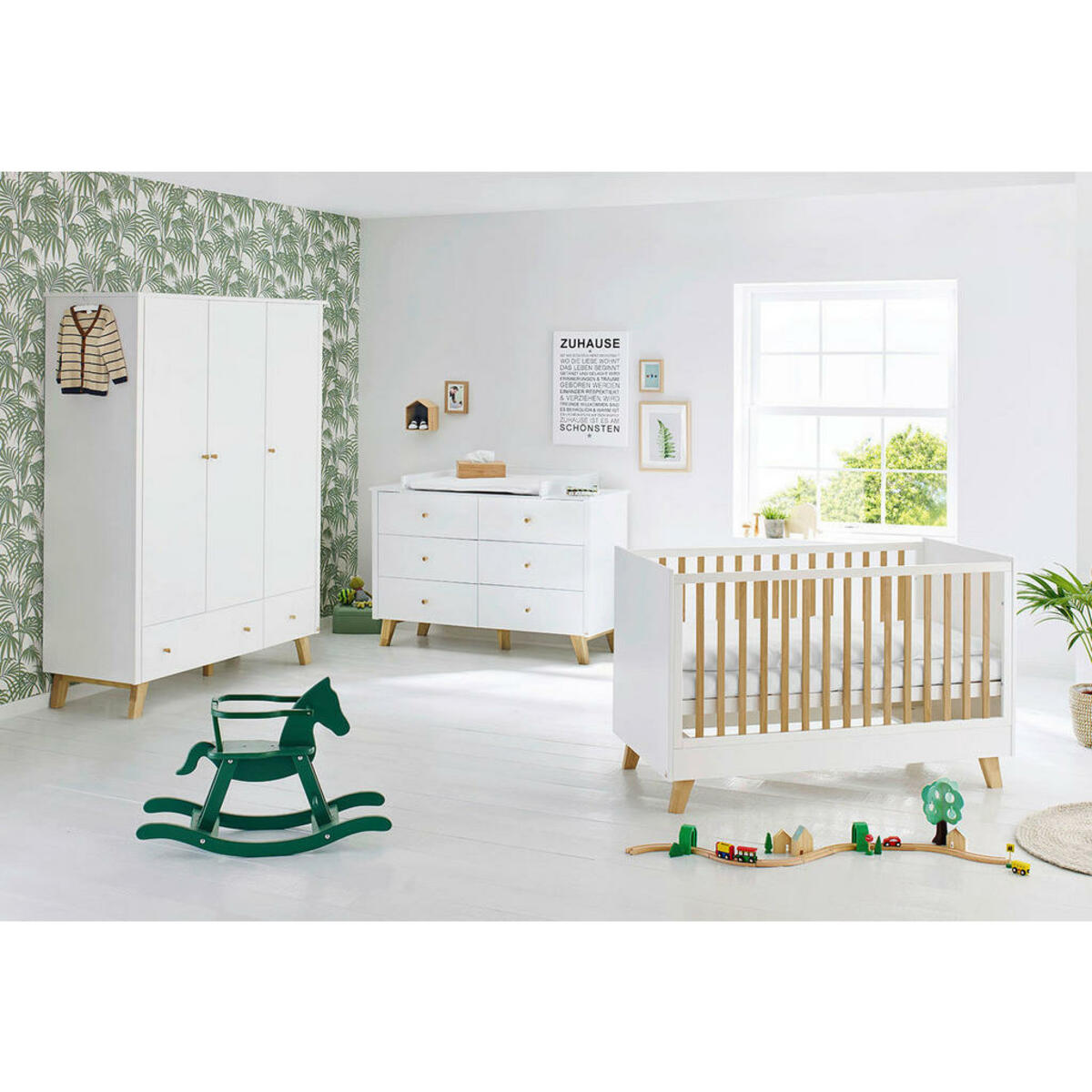 Bild 1 von XXXLutz BABYZIMMER Weiß, Eiche