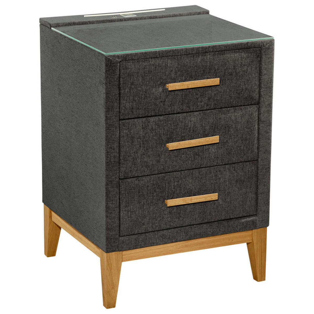 Bild 1 von Boxxx NACHTSCHRANK Eiche, Dunkelbraun