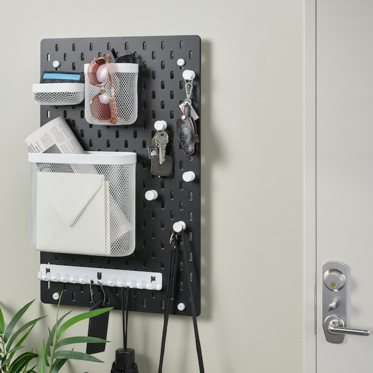 Bild 4 von SKÅDIS  Lochplatte, schwarz