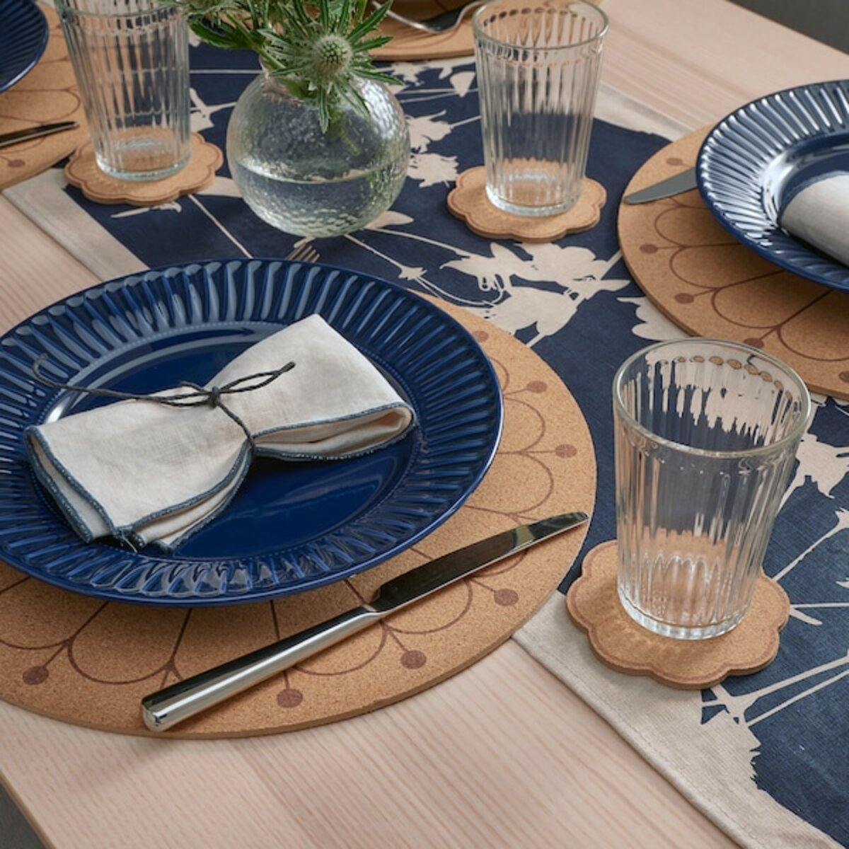 Bild 4 von SVARTVIDE  Untersetzer, Kork/gemustert