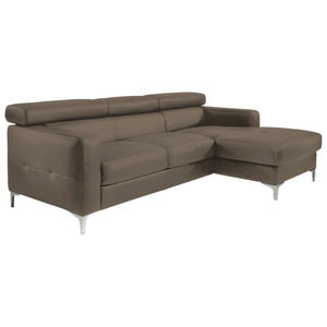 Livetastic ECKSOFA Braun