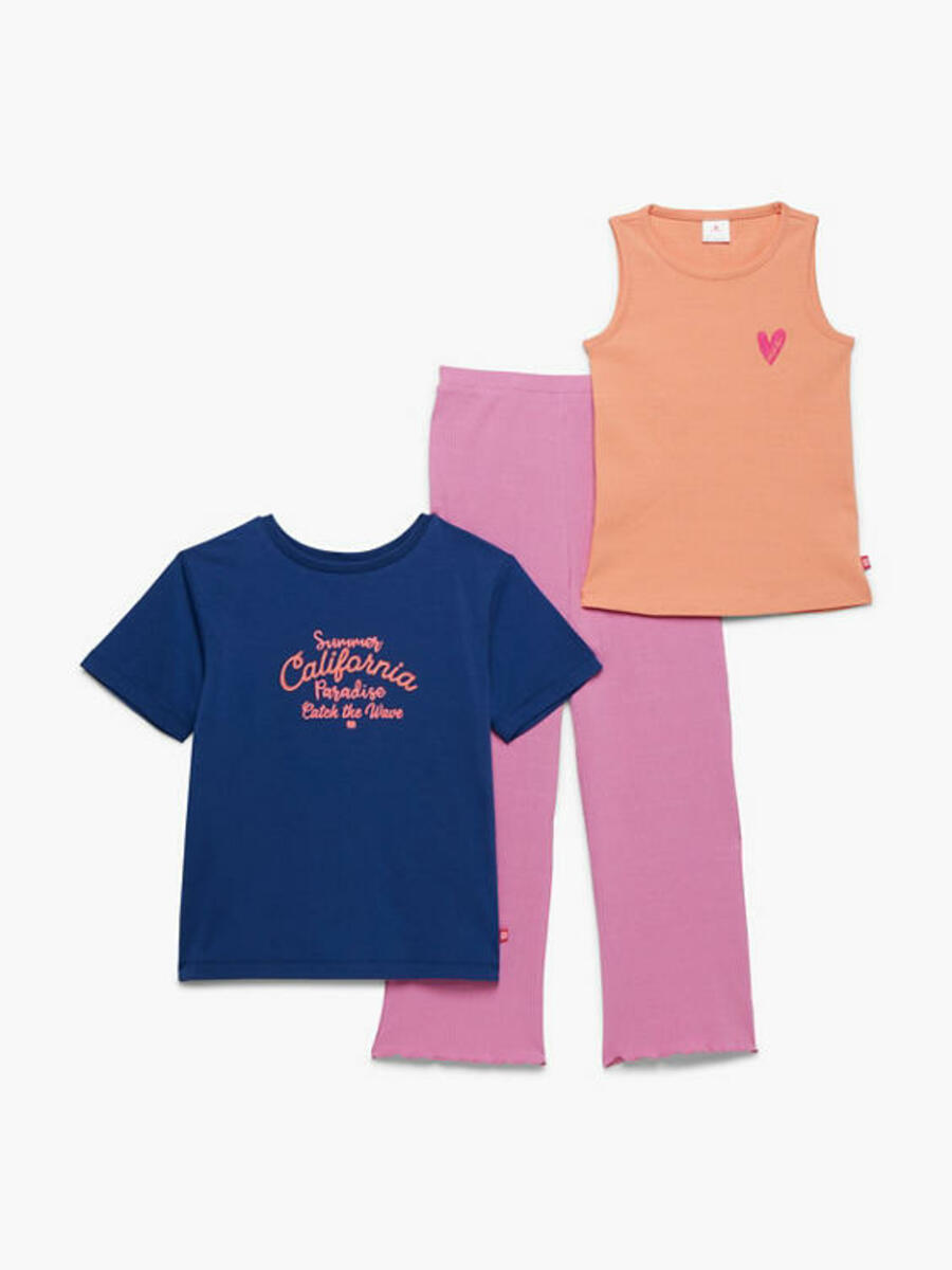 Bild 1 von elefanten Set aus Top, T-Shirt und Hose