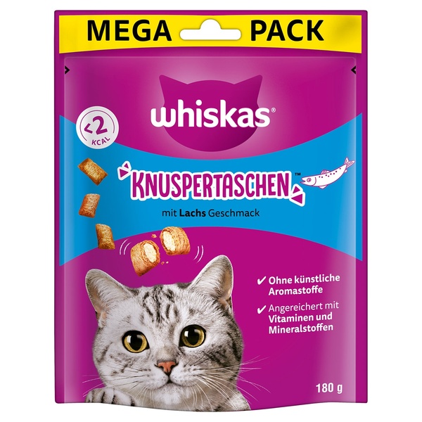 Bild 4 von WHISKAS®  DREAMIES™ oder KNUSPERTASCHEN™ 180 g