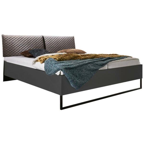 Bild 1 von MID.YOU POLSTERBETT Graphit, Grau