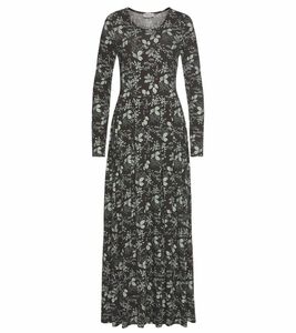 BOYSEN´S Damen Maxi-Kleid in ausgestellter A-Form 32873826 Schwarz