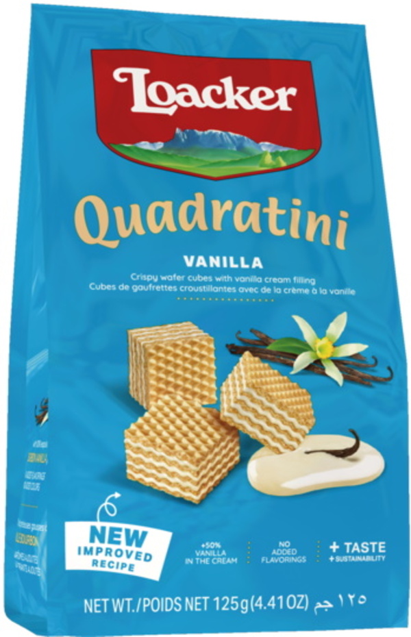 Bild 1 von Loacker Quadratini Vanilla 125G