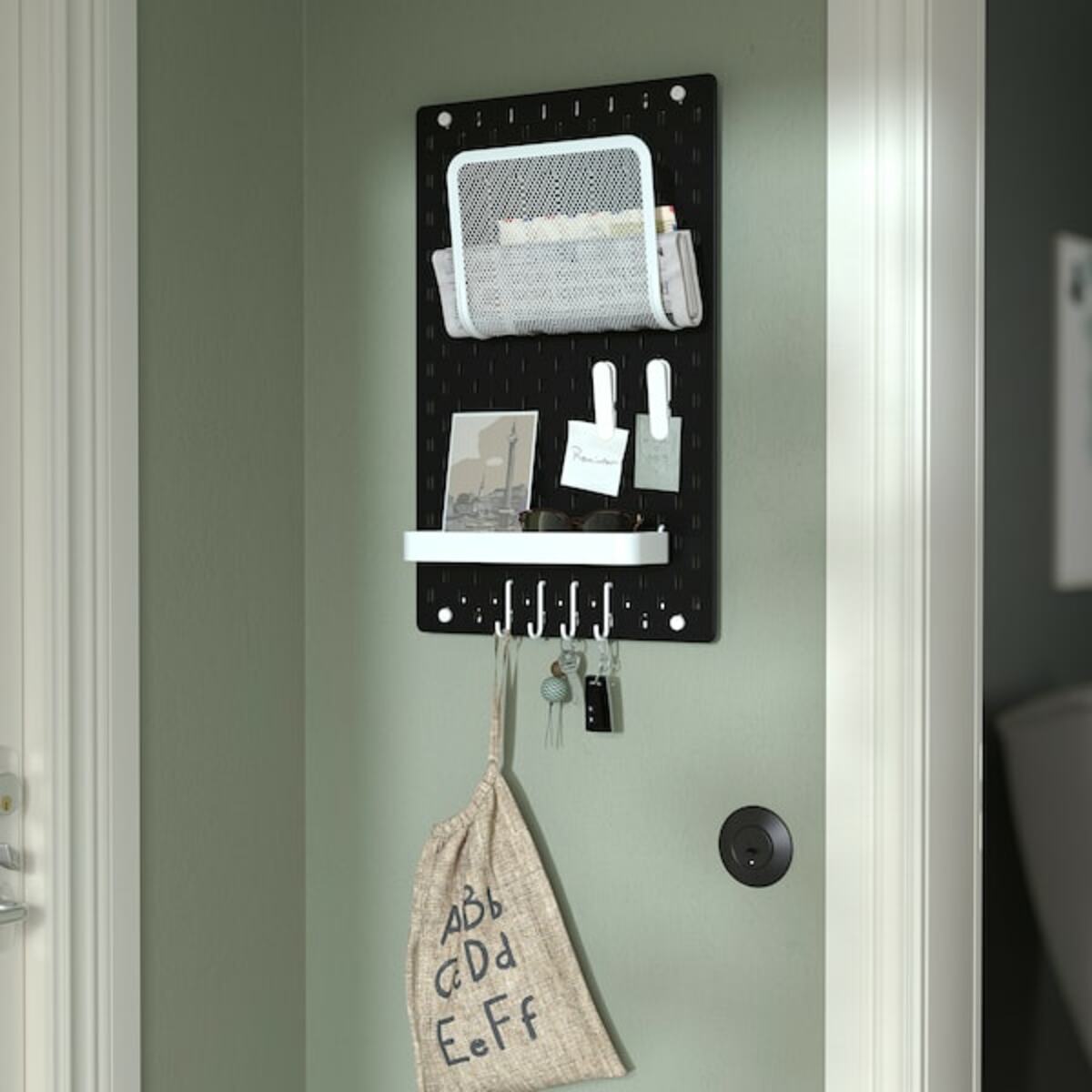 Bild 2 von SKÅDIS  Lochplatte, schwarz