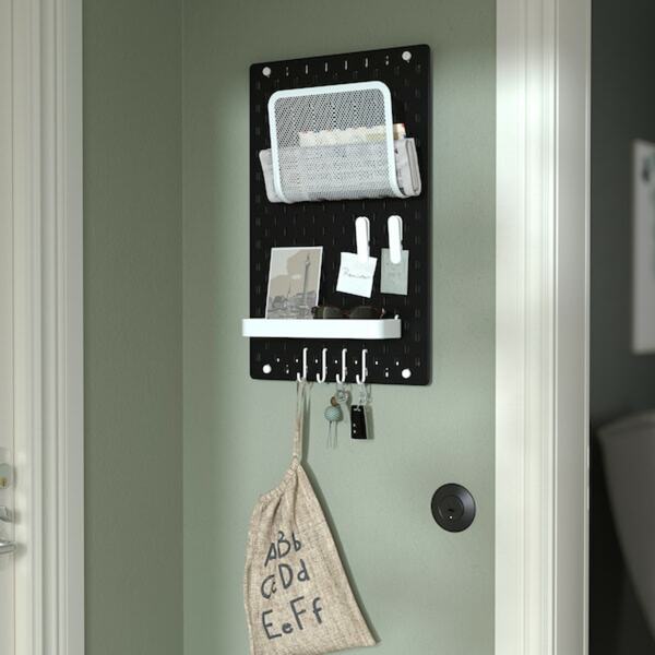 Bild 2 von SKÅDIS  Lochplatte, schwarz