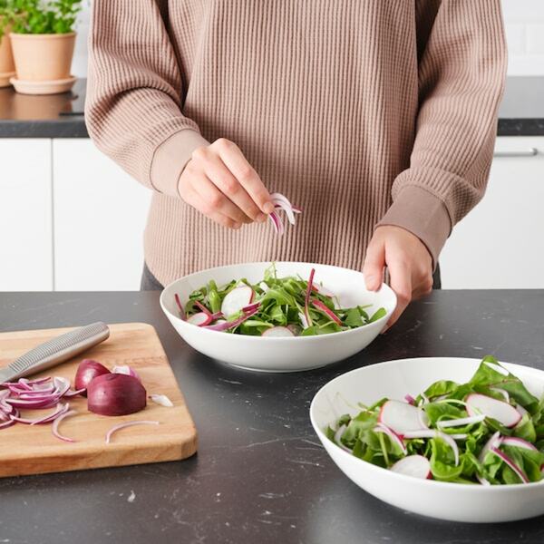 Bild 4 von FRÖJDEFULL  Tiefer Teller, weiß