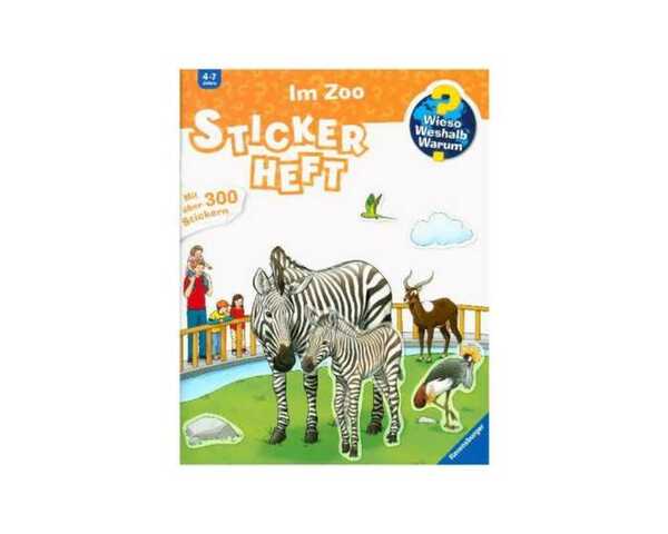 Bild 1 von Ravensburger Wieso? Weshalb? Warum? Stickerheft mit über 300 Stickern 3fach