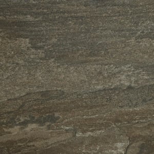 Terrassenplatte Feinsteinzeug Lava Copper 60 x 60 x 2 cm braun