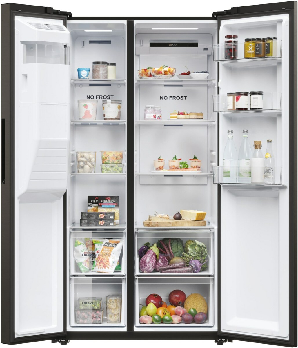 Bild 1 von HSR5918DIPB Side by Side schwarz matt / D