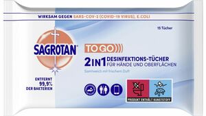 Sagrotan 2in1 Desinfektions-Tücher für Hände und Oberflächen