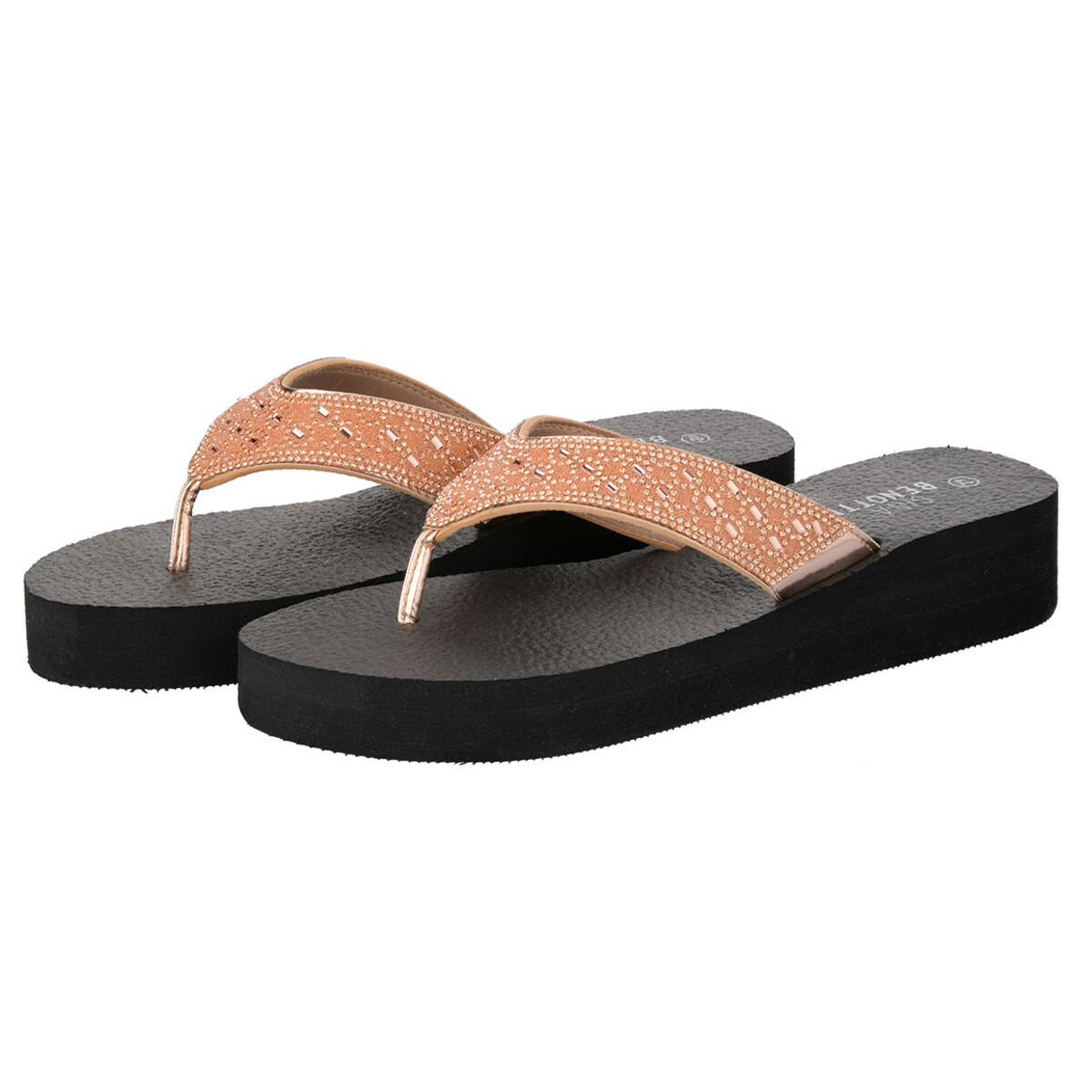 Bild 1 von Damen Zehensandalen mit Plateausohle