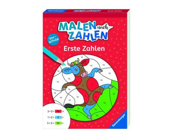 Bild 1 von Ravensburger Malblock Malen nach Zahlen Vorschule Erste Zahlen