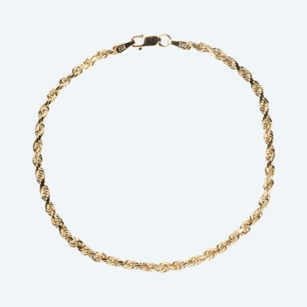Bild 1 von Kordelarmband 585 Gelbgold , ca. 19 cm