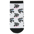 Bild 1 von 1 Paar Damen Sneaker-Socken mit Zebra-Motiven