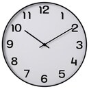 Bild 1 von PLUTTIS  Wanduhr, schwarz