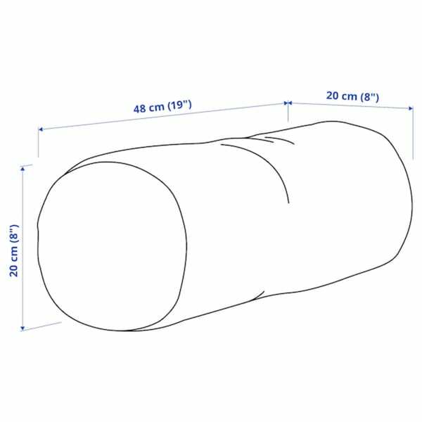 Bild 4 von EKLUGGMAL  Kissen, leuchtend rosa/orange