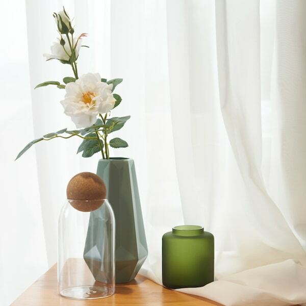 Bild 2 von SMYCKA  Kunstblume, drinnen/draußen/Rose weiß