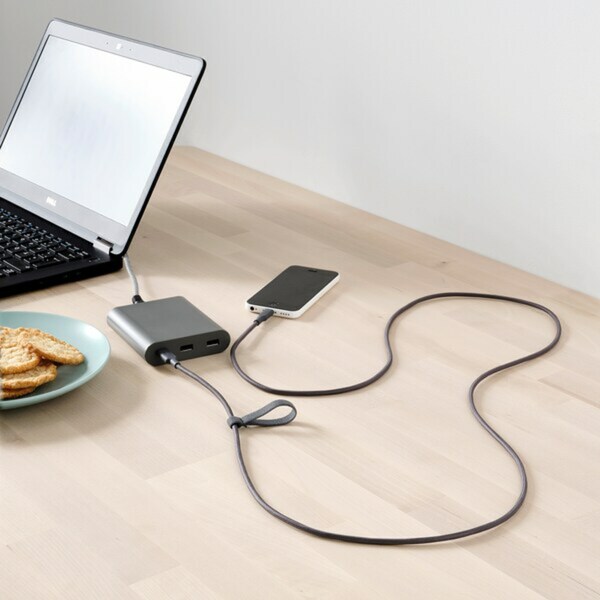 Bild 3 von LILLHULT  USB-C auf Lightning, dunkelgrau