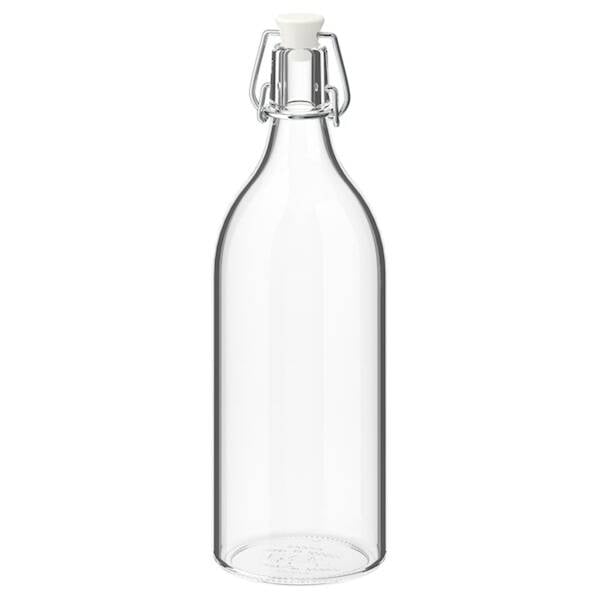 Bild 1 von KORKEN  Flasche mit Verschluss, Klarglas