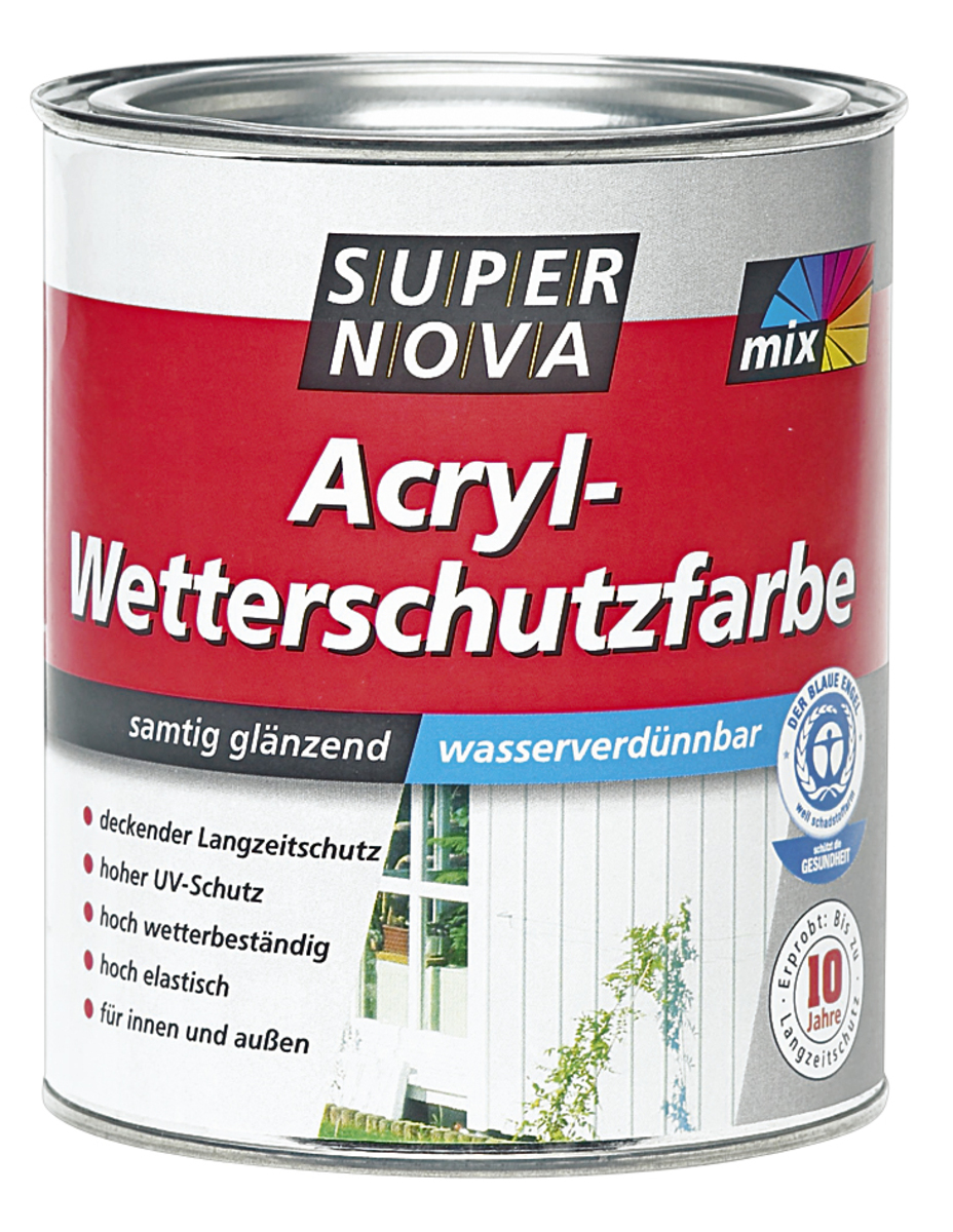 Bild 1 von Acryl-Wetterschutzfarbe 750 ml