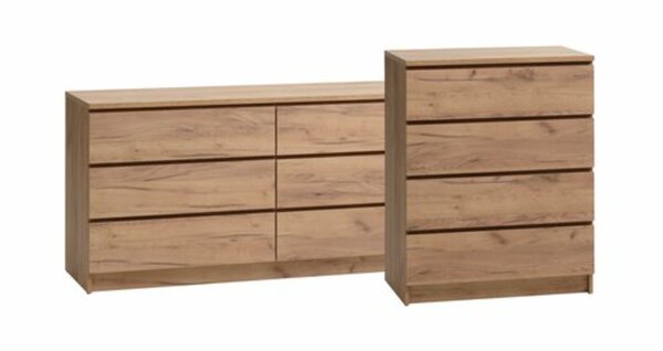 Bild 4 von Kommode LIMFJORDEN 4 Schubladen nat. eichefarben