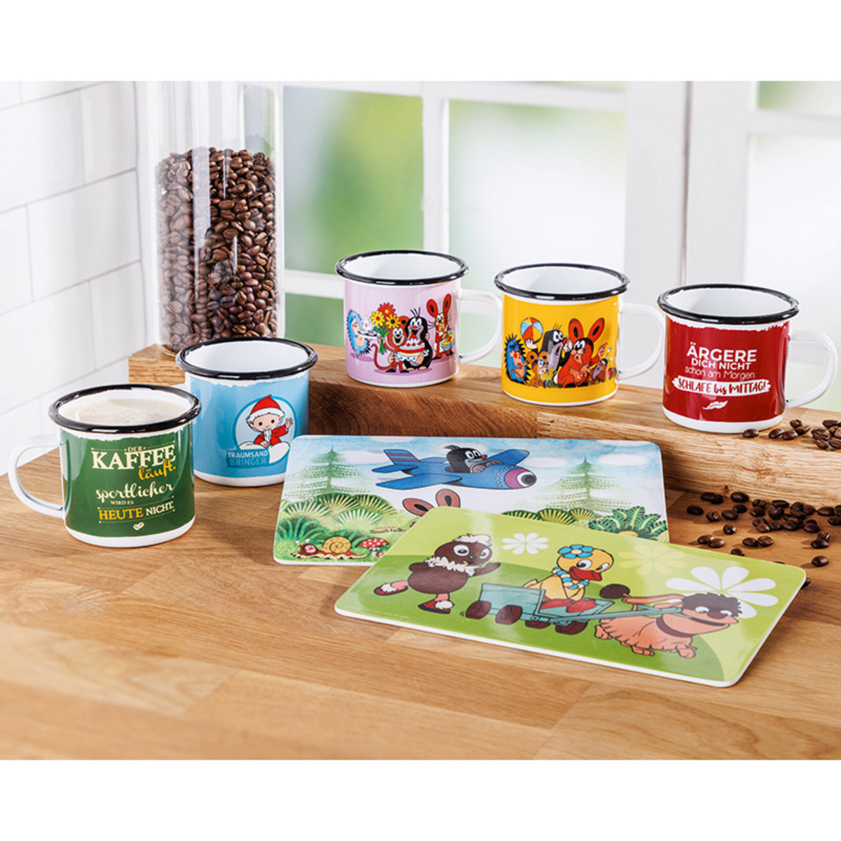 Bild 1 von Trötsch Emaille-Becher oder Melaminbrettchen