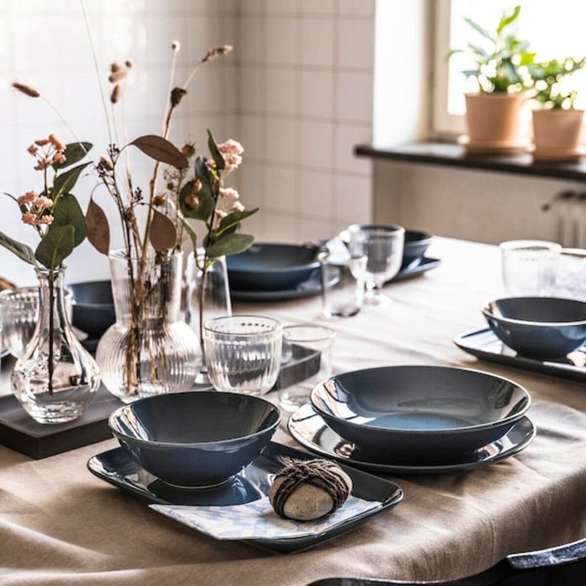 Bild 4 von FÄRGKLAR  Tiefer Teller, glänzend dunkeltürkis