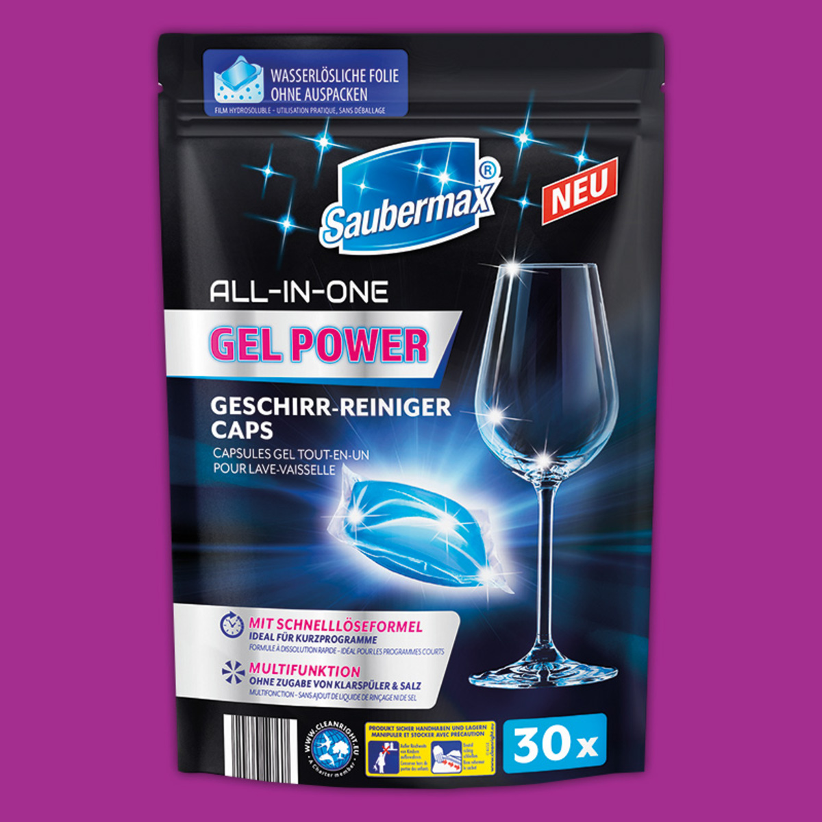 Bild 1 von Saubermax Geschirr-Reiniger Caps