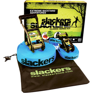 Slackers Slackline Classic Kit mit Halteseil