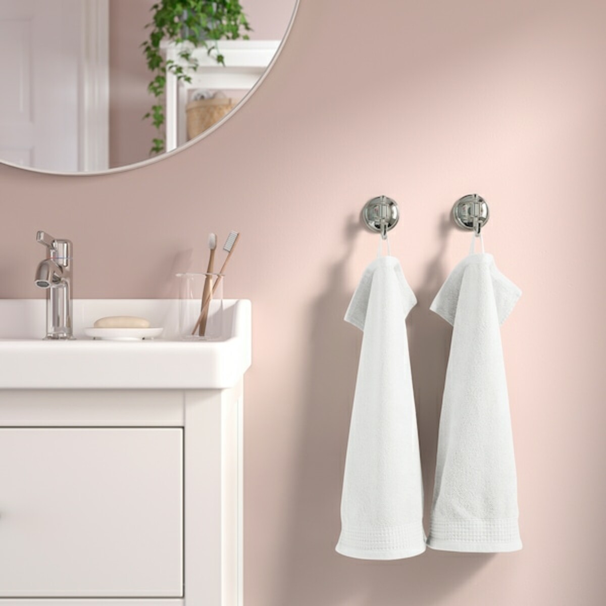 Bild 2 von VINARN  Gästehandtuch, weiß